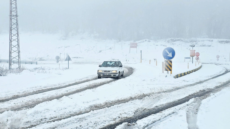 İstanbul’da kar manzaraları