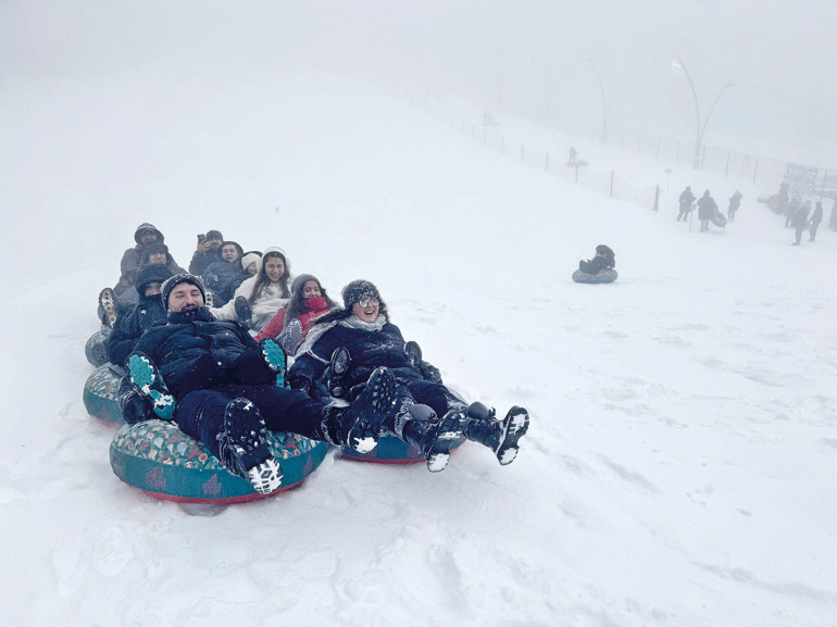 İstanbul’da kar manzaraları
