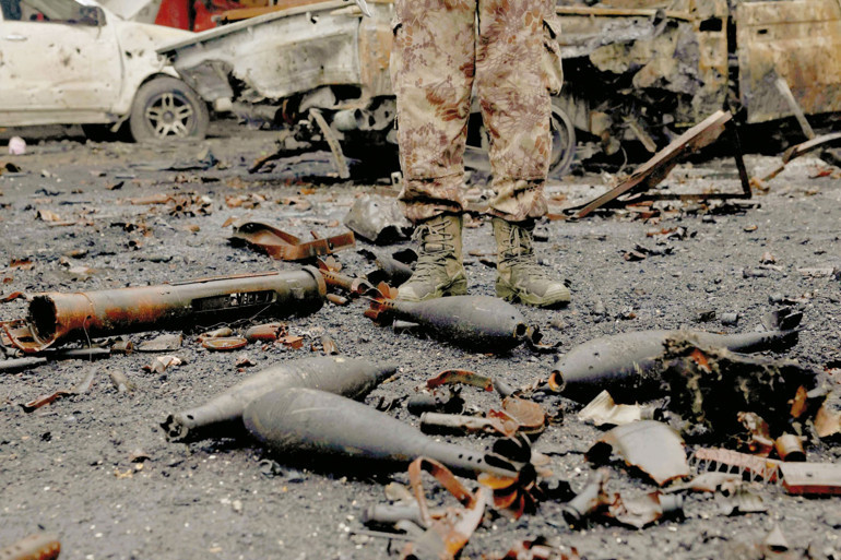 Halep’te son durum.. Mayınlı mahalle