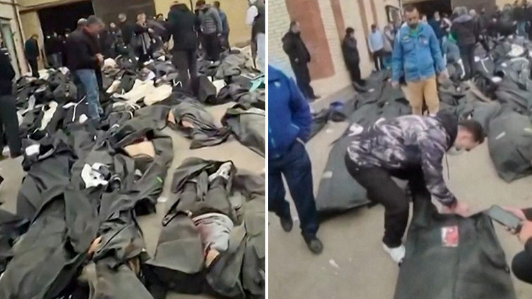 İranda cenazeler sokaklara taştı İsrail alarmda: Sürpriz senaryo hazırlığı