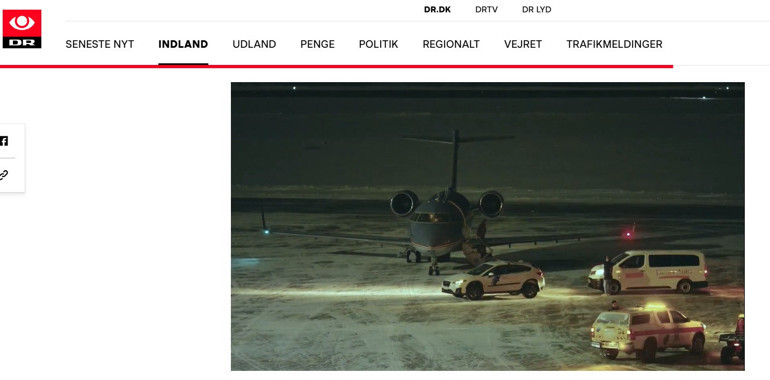  Danimarkadan Trumpa jet yanıt