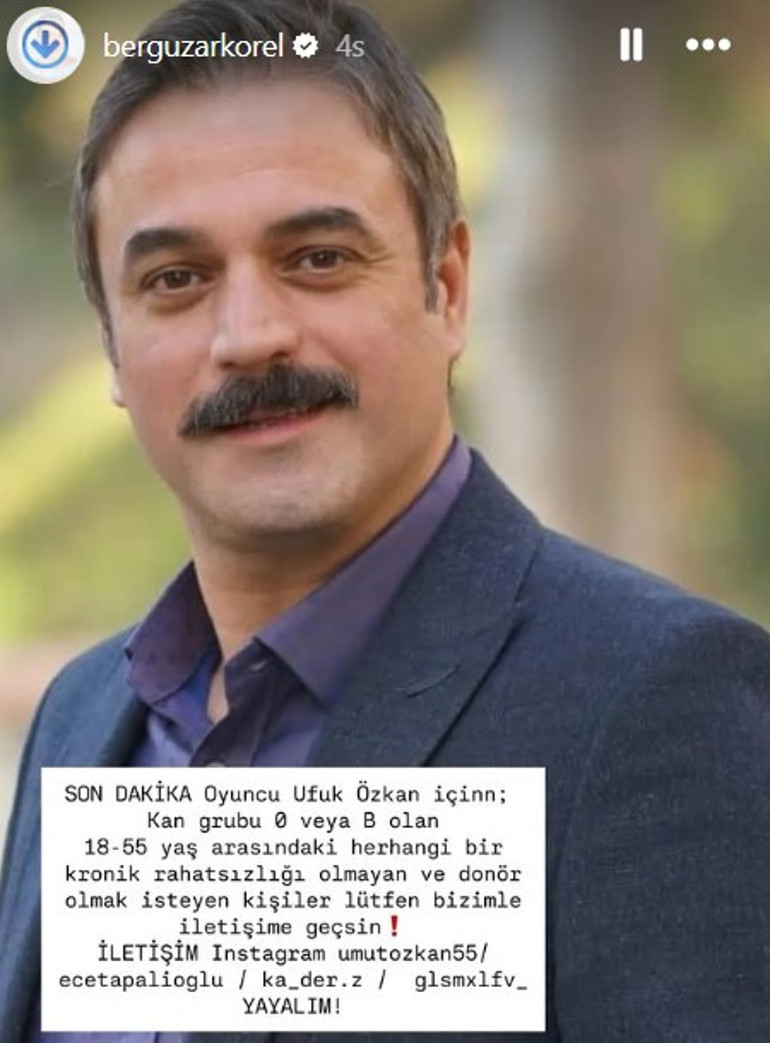 Organ nakli bekleyen ünlü oyuncu Ufuk Özkana dostlarından moral ziyareti