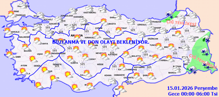 SON DAKİKA KAR YAĞIŞI UYARISI | Hava durumu tahminleri il il yayınlandı Bugün (15 Ocak) hava nasıl olacak İstanbula kar yağacak mı Meteoroloji ve AKOM duyurdu