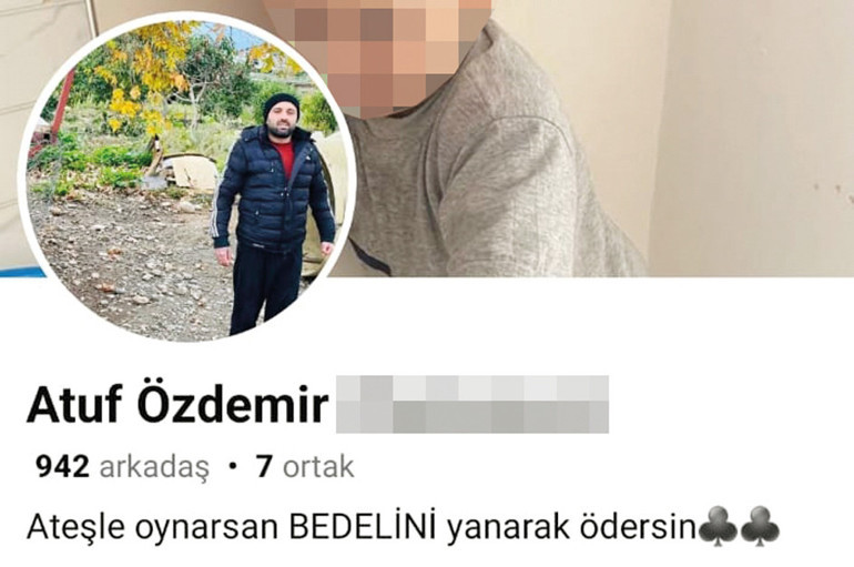 Katilden kan donduran paylaşım