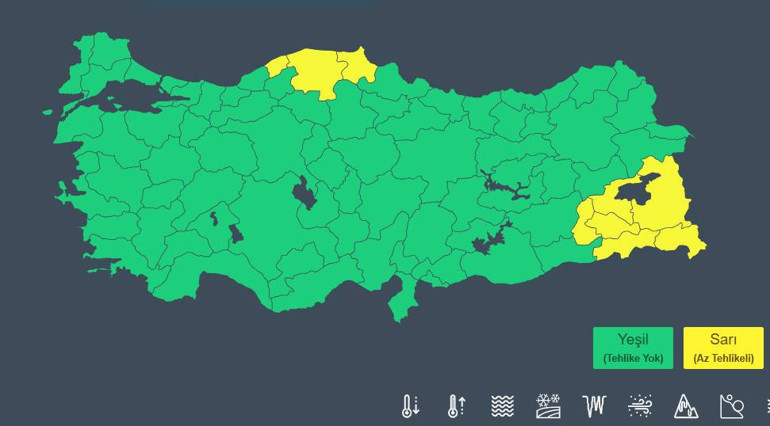 Meteorolojiden sarı kodlu kar alarmı İstanbulda beklenen yağış başladı: Hava buz gibi... | Bu illerde yaşayanlar dikkat