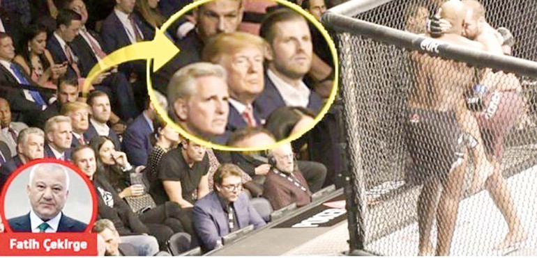 Trump dünyaya bir kafes dövüşçüsü gibi bakıyor… İşte örnekleri