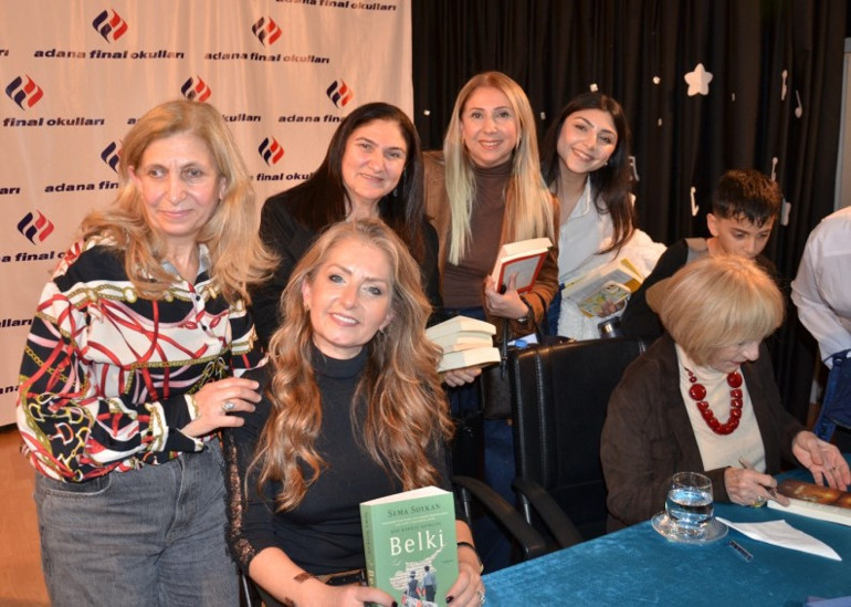 Ayşe Kulin ve Sema Soykan öğrencilere deneyimlerini anlattı