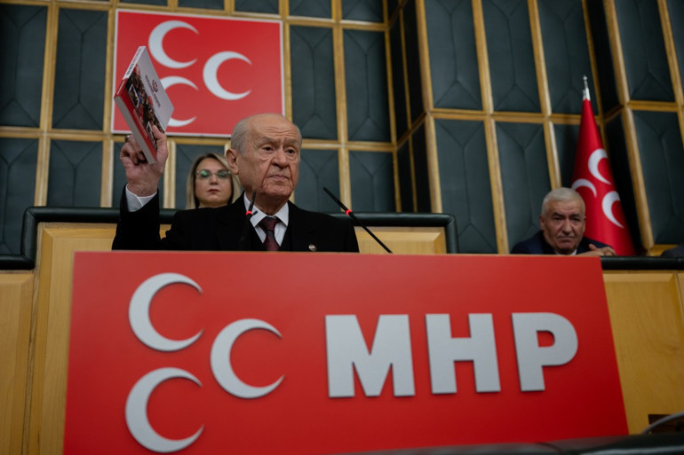 MHP lideri Devlet Bahçeli: Barış kurulunun başkanı Erdoğan olmalı