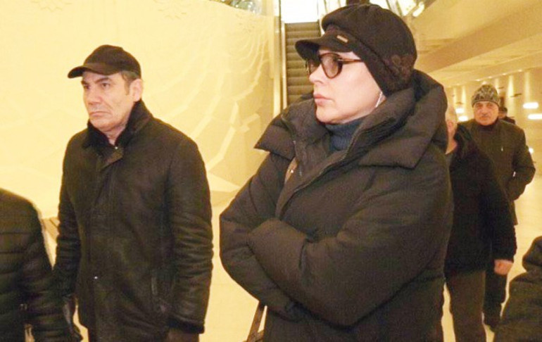 Samsun Demir babasını uğurladı