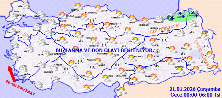 Son dakika hava durumu tahminleri 21 Ocak 2026 il il | Bu hafta kar yağacak mı Bugün (21 Ocak) hava nasıl olacak, İstanbulda kar ve yağmur var mı Meteoroloji uzmanı açıkladı: Yağışlı hava geliyor