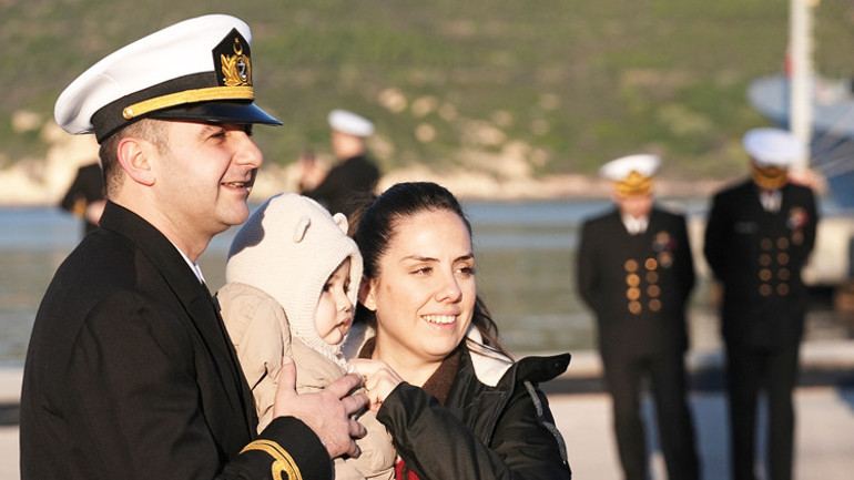 Bahriyeli sefere çıktı