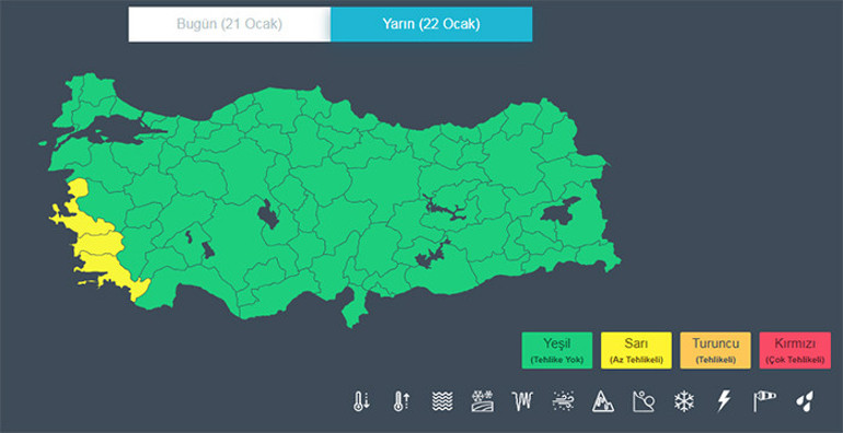  İşte sağanak yağış beklenen 43 il