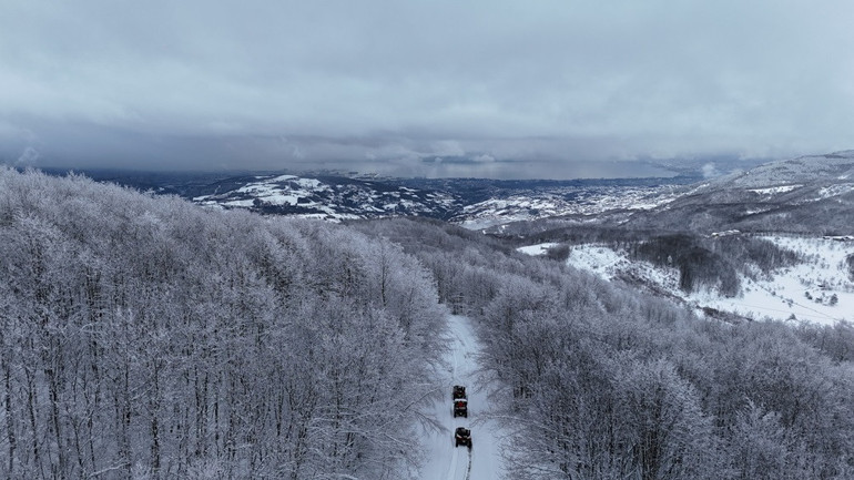 Kar, doğa ve macera: Kocaeli Samanlı Dağları