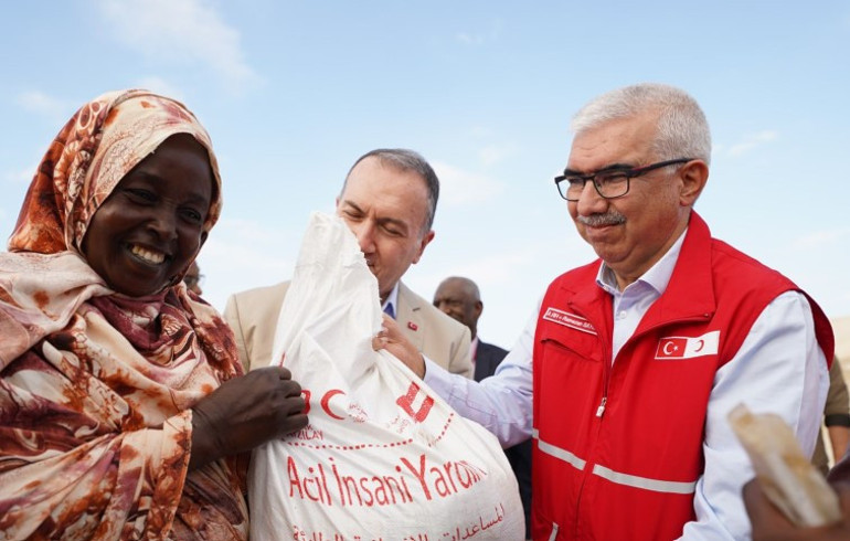 Kızılay Sudan’da iyilik nöbetinde
