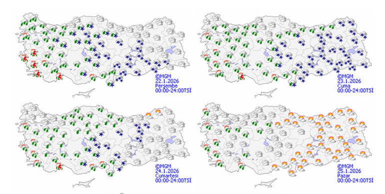  15 ilde alarm verildi