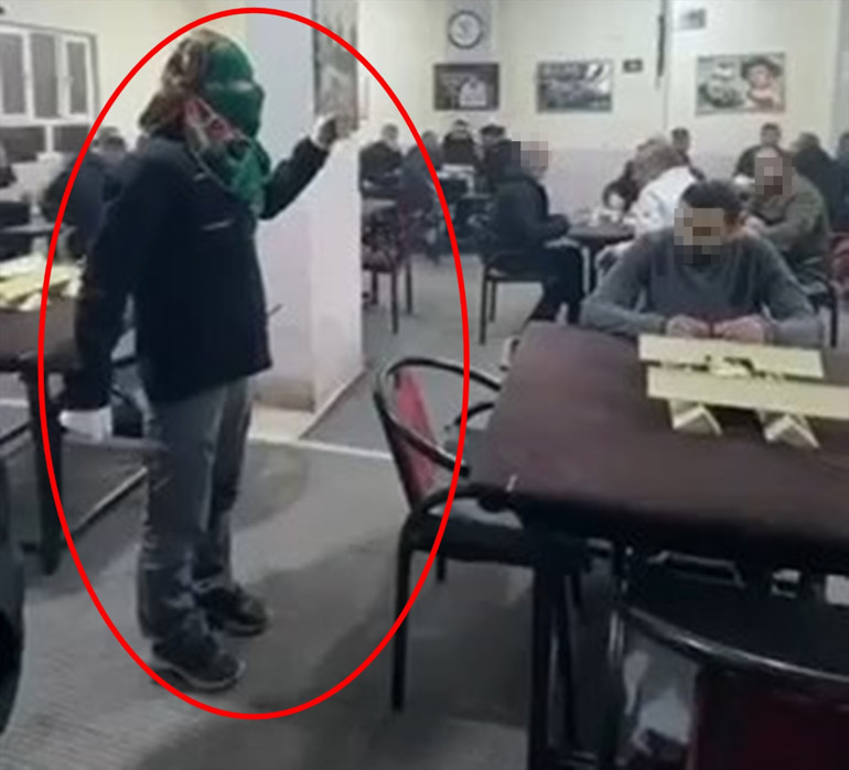 Kahvehanede terör örgütü propagandası yapan ve eylem çağrısında bulunan şüpheli yakalandı