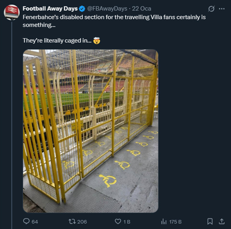 Görüntüler tepki çekmişti, harekete geçildi: Kadıköyde engellilere özel tribün yapılacak