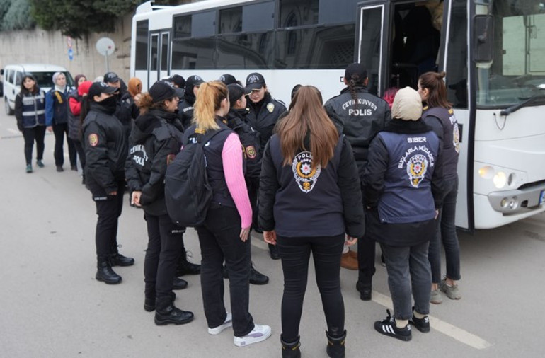 Eş zamanlı operasyon görüntüsü