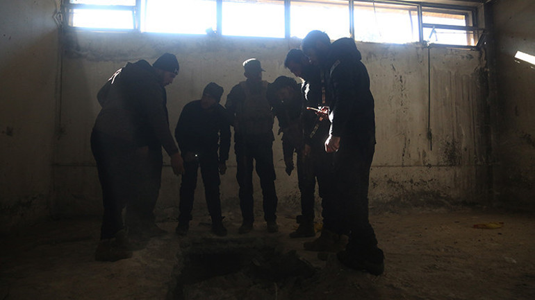 YPG/SDGnin Fıratın kıyısına kilometrelerce tünel kazdığı ortaya çıktı