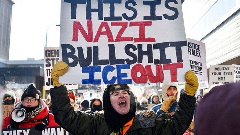 Trumpa ağır eleştiri ABD genelinde protesto çağrısı