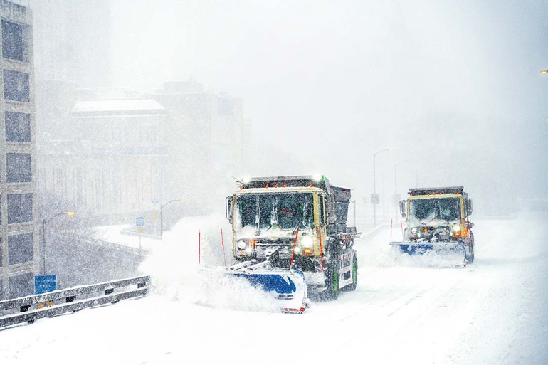 Kar fırtınası ABD’yi vurdu