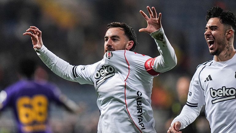 Beşiktaş-Eyüpspor maçından bir kare