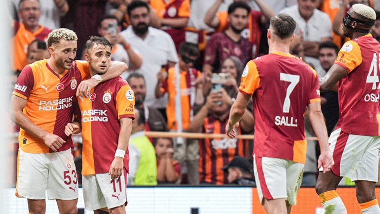 Galatasaray, Manchester City deplasmanında Osimhen rekor için sahada
