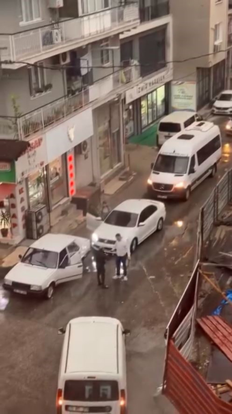  Döner bıçağı ile kovaladı