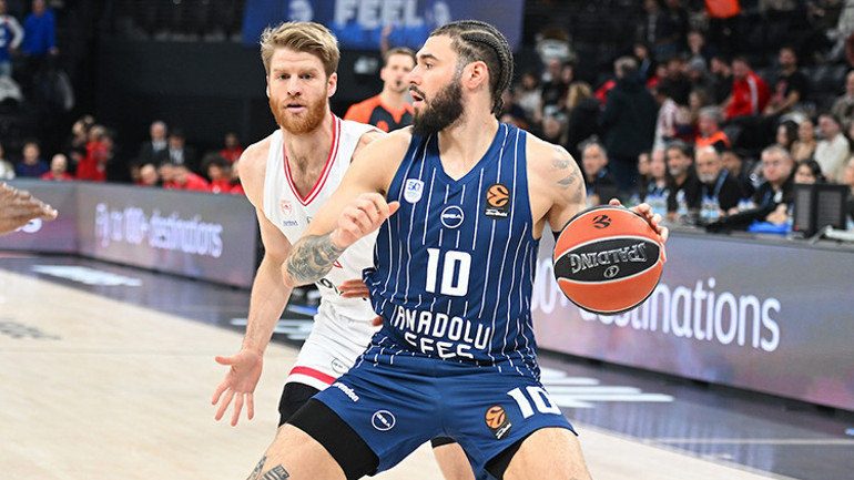 Fenerbahçe ve Anadolu Efes maçından genel fotoğraf