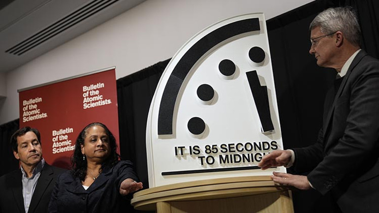 Kıyamet Saatinde yeni rekor Felakete en yakın nokta