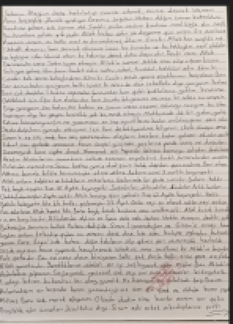 Evin balkonundan girerek Sinemi katletmişti Katilden acılı aileye pes dedirten mektup... Bu isteğimden, dünya tersine dönse vazgeçmem