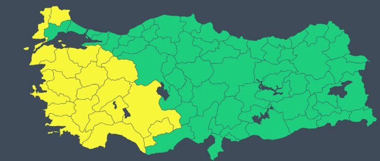 Sıcaklıklar bir anda değişiyor: Sağanak ve kar yağışı geliyor Meteoroloji tarih vererek uyardı: Kuvvetli yağış ve fırtına etkili olacak