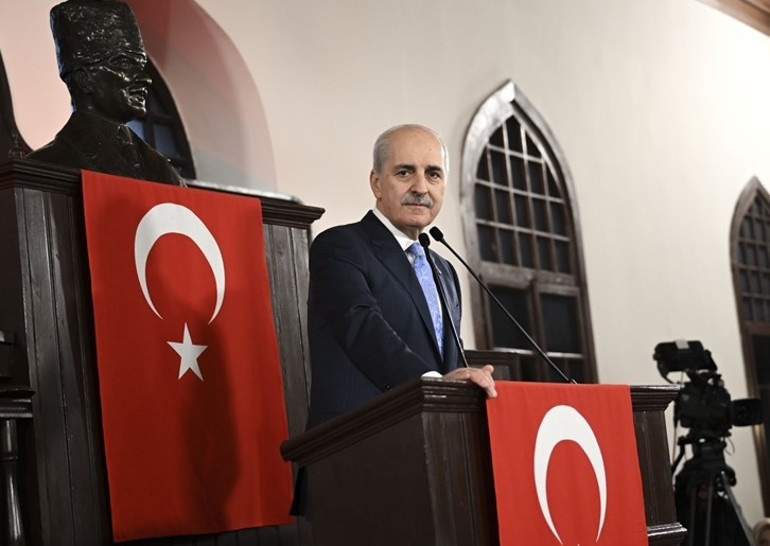 TBMM Başkanı Kurtulmuş, Ankara Diplomat Akademi Kampının açılış dersinde konuştu