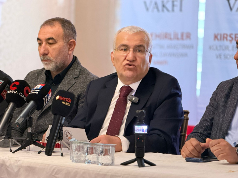 Kırşehirliler Vakfı Ahi Şehir Platformu’nu tanıttı