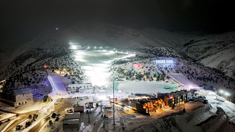 Erzincan’da kayak var