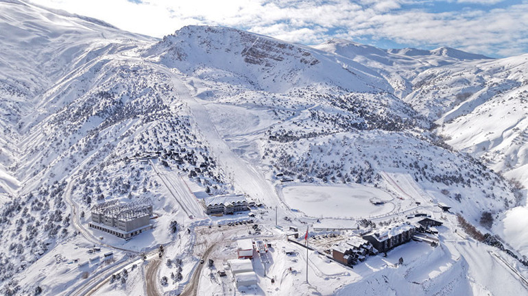 Erzincan’da kayak var