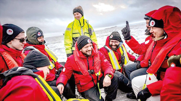 14 bin kilometre yol yaptılar... Beyaz Kıta’ya bilim seferi