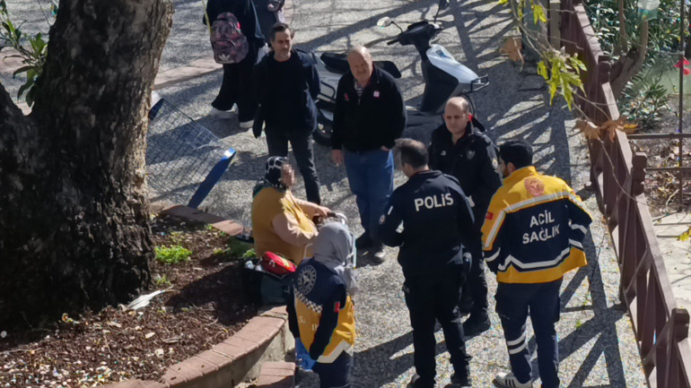 Antalyada ırmağa atlamak isteyen kadın son anda kurtarıldı Beni sığınma evine götürün diye yalvardı