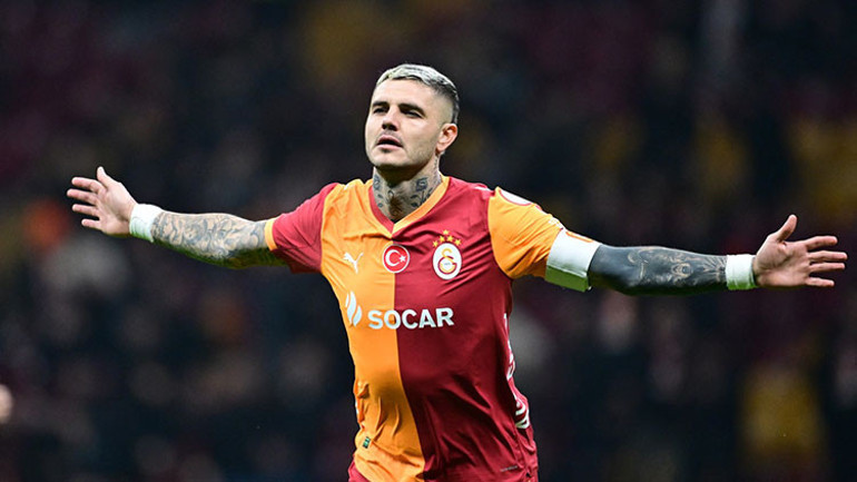 Mauro Icardi, Galatasaray tarihine geçti: Haginin rekorunu kırdı