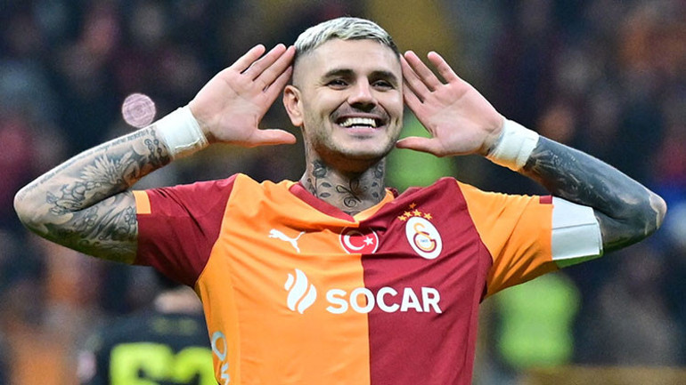 Mauro Icardi, Galatasaray tarihine geçti: Haginin rekorunu kırdı
