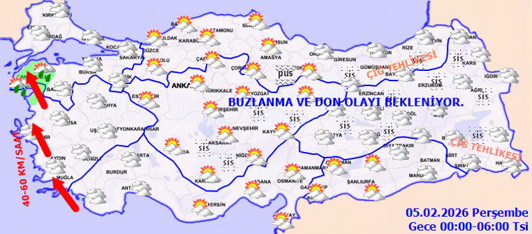 Bugün (5 Şubat) hava nasıl olacak, İstanbula kar yağacak mı Meteoroloji hava durumu tahminleri il il yayınlandı Son dakika sağanak yağış uyarısı...