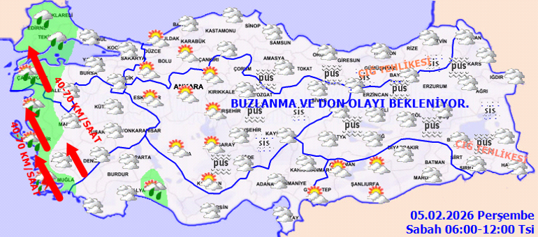 Bugün (5 Şubat) hava nasıl olacak, İstanbula kar yağacak mı Meteoroloji hava durumu tahminleri il il yayınlandı Son dakika sağanak yağış uyarısı...