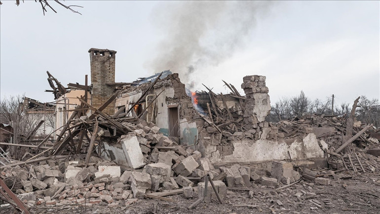  Ukraynaya İHA ve füzelerle saldırı