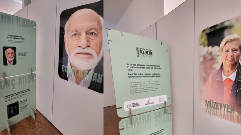 Hanauda Birinci Kuşak Türk Göçmenler sergisi