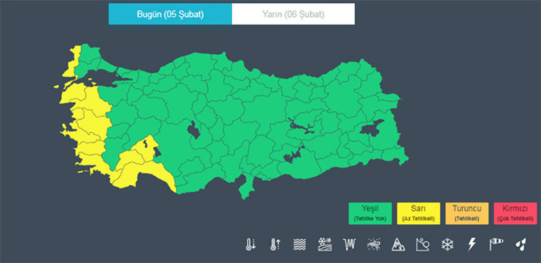 Kuvvetli fırtına ve gök gürültülü sağanak yağış geliyor Meteoroloji saat verdi: Birçok il için ani sel, fırtına, yıldırım ve hortum uyarısı
