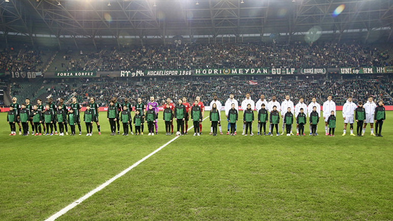 Kocaelispor 1-1 Beşiktaş (Ziraat Türkiye Kupası maç özeti)