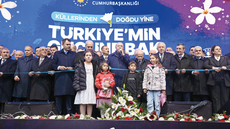 Erdoğan: 86 milyon olarak küllerimizden doğduk