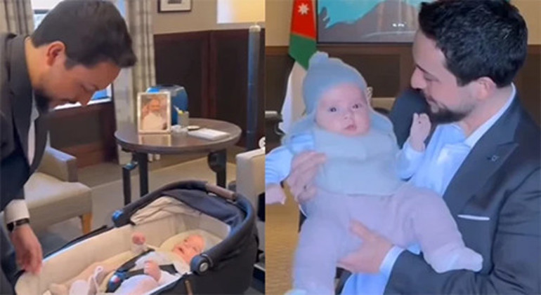 El bebek, gül bebek... Hep yanımda ol bebek... Altın kız babasının iş yerinde büyüdü