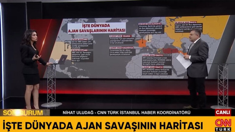 Küresel ölçekte yeni bir istihbarat savaşı yaşanıyor İşte ajan savaşının haritası
