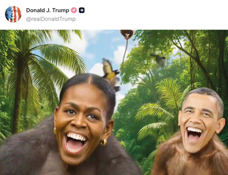 Hatam yok özür dilemem... Irkçı paylaşım ABD’yi karıştırdı